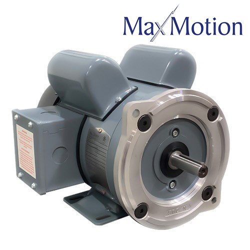 Image 1.5HP 1800 115/208-230/1/60 TEFC 56HN ROLLED STEEL REMOVABLE BASE MANUAL OVERLOAD IP55